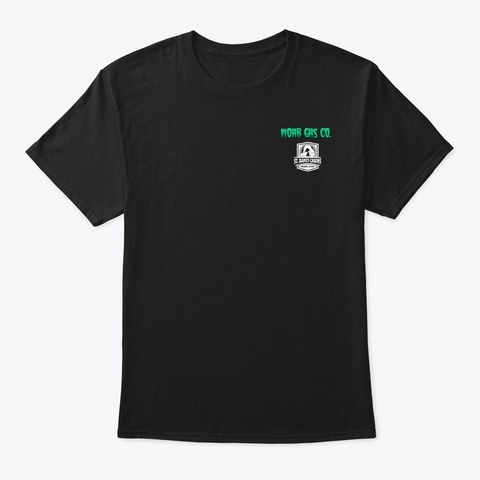 Moab Gas Co  Black T-Shirt Front