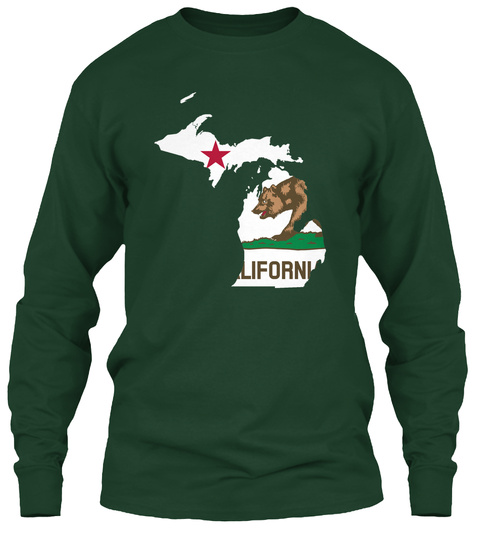 Liforn Forest Green T-Shirt Front