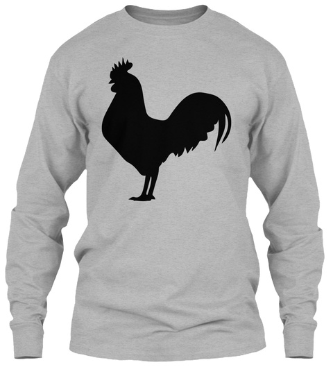 Year Of The Rooster  Sport Grey T-Shirt Front