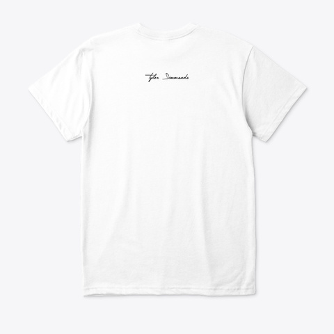 Stay Home Tee White T-Shirt Back