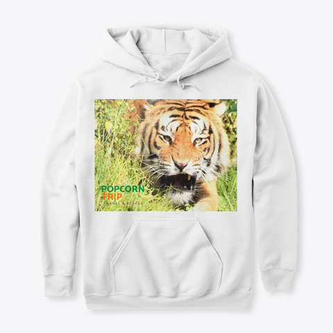 Bengal Tiger Tees &Amp; Hoodies White T-Shirt Front