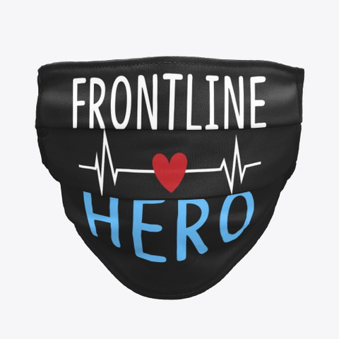 Frontline Hero Shirt Black T-Shirt Front