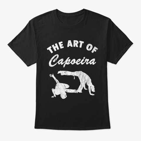 Capoeira Black T-Shirt Front