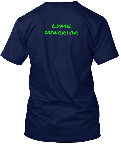 Lyme
Warrior Navy T-Shirt Back