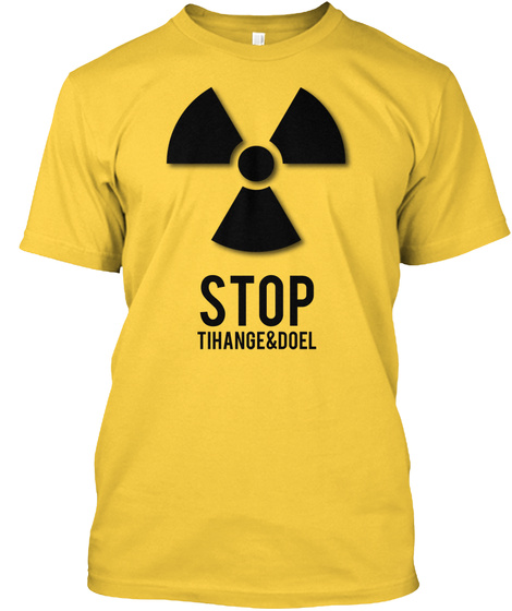Stop Tihange & Doel Daisy T-Shirt Front