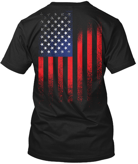 United States Submarine Service Black T-Shirt Back