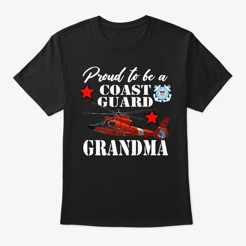 Proud To Be A Cg Grandma 2nd Edition. Black T-Shirt Front