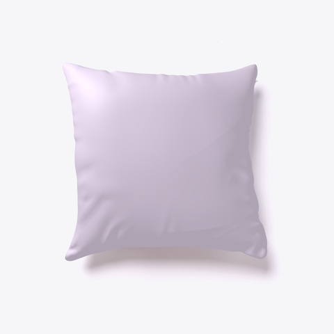 Free Souls Throw Pillow  Light Purple T-Shirt Back