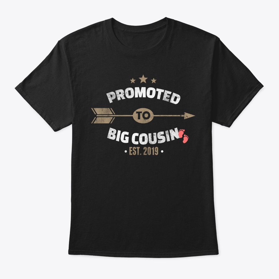 Promoted To Big Cousin 2019 Baby Shower Unisex Tshirt