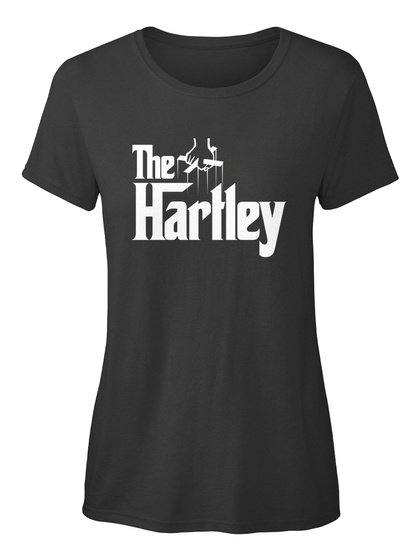 Hartley The Family Tee Black T-Shirt Front