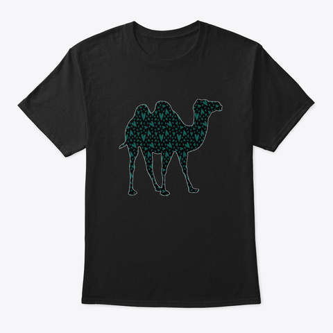 Camel 16 Black T-Shirt Front