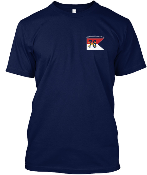 76 Navy T-Shirt Front