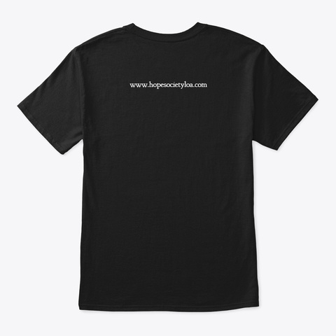 Mining Quotes Black T-Shirt Back