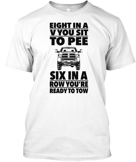 Six in a Row Ready to Tow Diesel Truck Unisex Tshirt