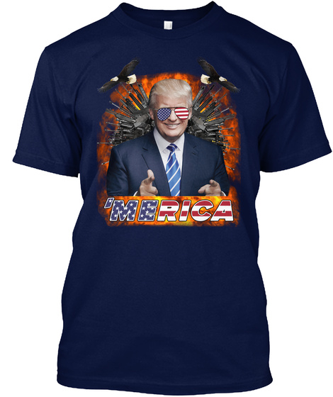 Donald Trump Merica Merchandise Unisex Tshirt