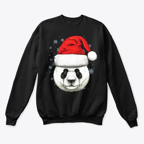 Panda Christmas Sweatshirt Gifts