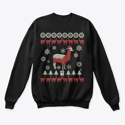 Ugly Christmas Sweater Llama Holiday
