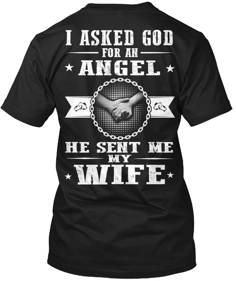 Angel Wife - Husband T-shirts