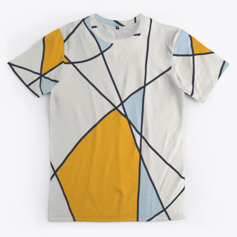 Abstract Classic Colorful Minimal Art Standard T-Shirt Front