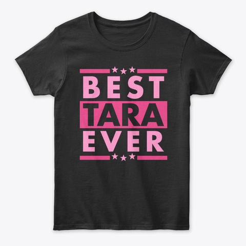 Best Tara Ever Black Camiseta Front
