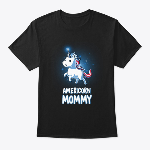 4th Of July Americon Unicorn Mommy Shirt