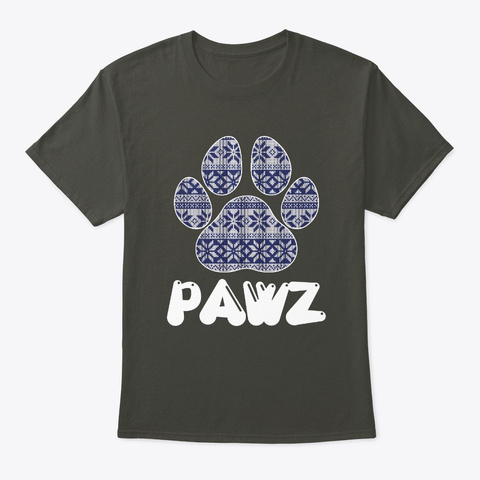 Pawz For A Cause Sweater Tshirt Smoke Gray Maglietta Front