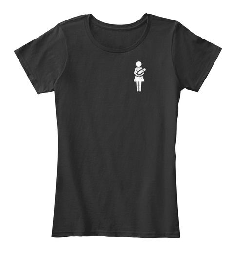 Being A Single Parent Is: (Mp) Black T-Shirt Front