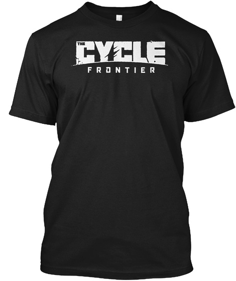 The Cycle Frontier 2022 Gaming T Shirt Black T-Shirt Front