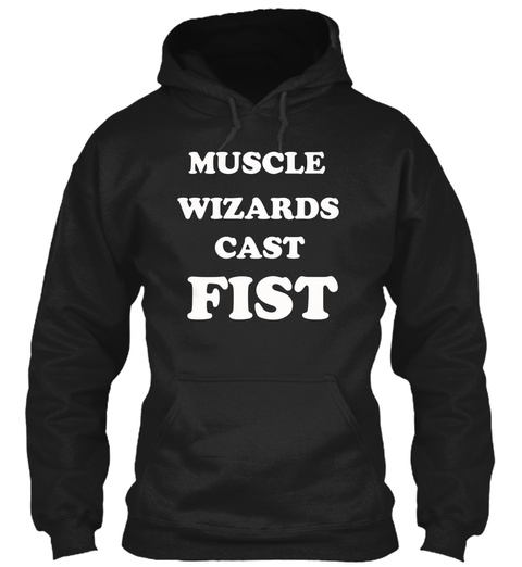 Muscle Wizards Cast Fist T-shirt