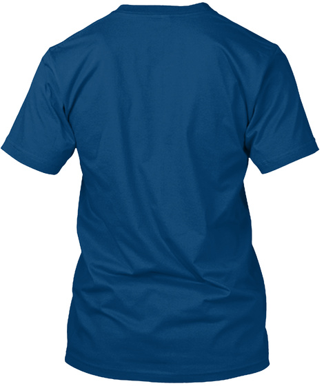So Cal African Cichlid Members Only Cool Blue T-Shirt Back