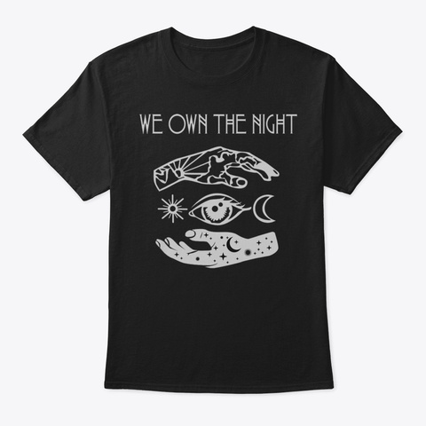 Dance Gavin Dance We Own The Night Graph Black T-Shirt Front