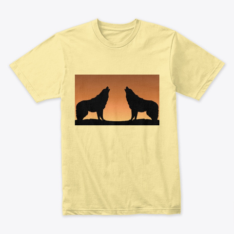 Wolf Cry Banana Cream T-Shirt Front