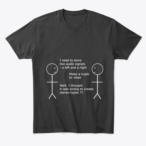 Stereo Types Black T-Shirt Front