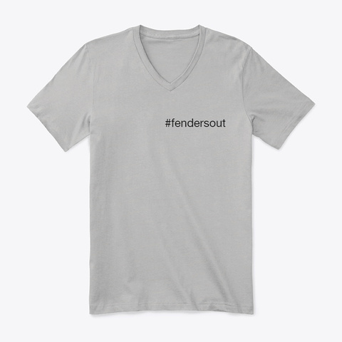 #Fendersout Clothing Athletic Heather T-Shirt Front