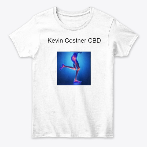 Kevin Costner Cbd White T-Shirt Front