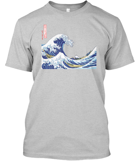 Kanagawa Japanese The Great Wave T Shirt