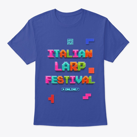 Italian Larp Festival   Digital Edition Royal Maglietta Front