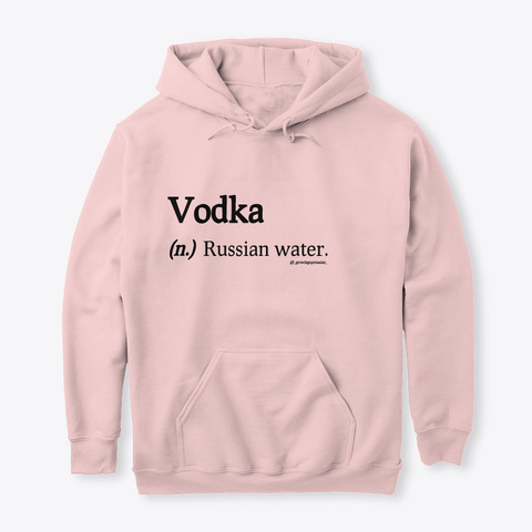 Vokda Russian Water Hoodie Unisex Tshirt
