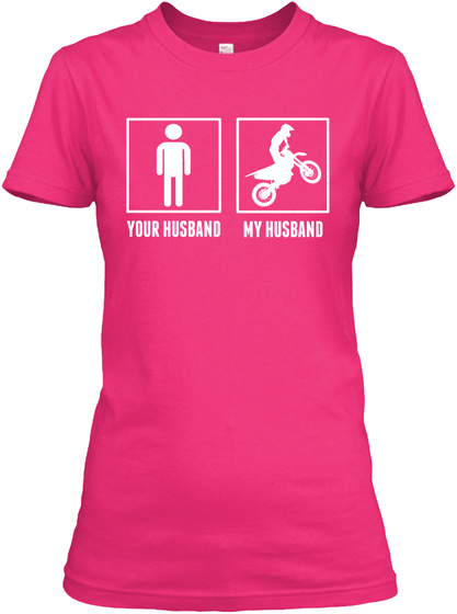 Your Husband My Husband Heliconia T-Shirt Front