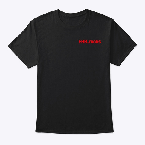 Ehb Eric Harding Band T Shirt Black T-Shirt Front