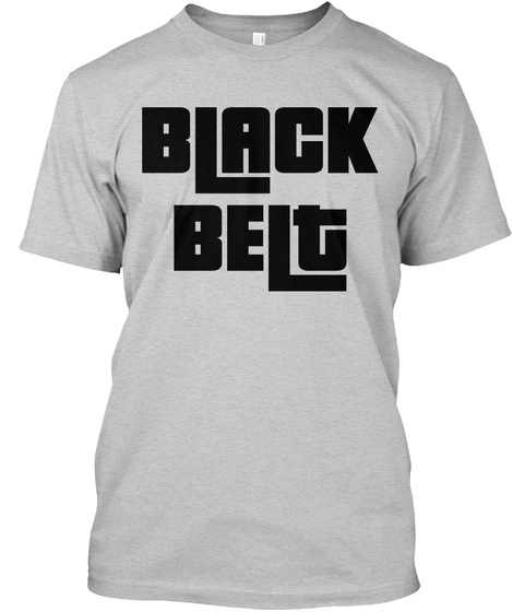 Black Belt Martial Arts T-shirt Unisex