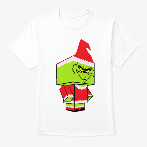 Stole Christmas White T-Shirt Front