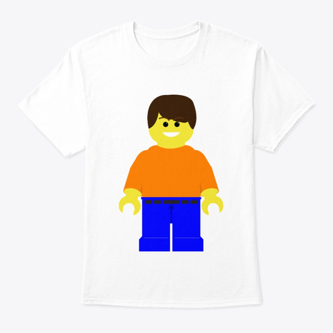 Lego Figure Orange Shirt