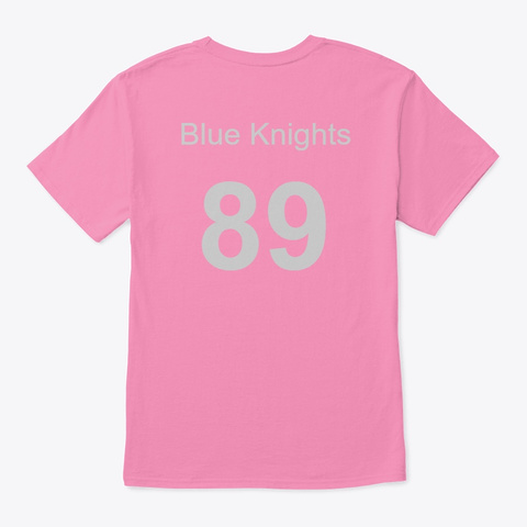 Irvinton High Class Of 89 Reunion Tees Pink T-Shirt Back