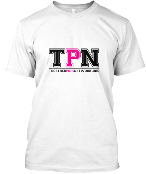 Tpn Gear White T-Shirt Front