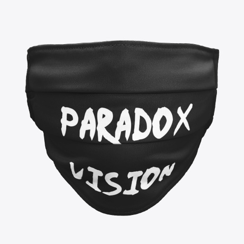 Paradox Mask V1 Black áo T-Shirt Front