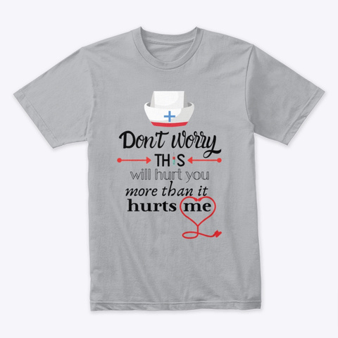 Tribute To Nurses Heather Grey T-Shirt Front