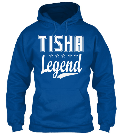 Tisha Legend Royal T-Shirt Front