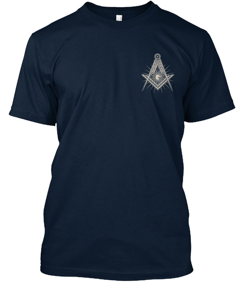 **Limited Edition   Masons** New Navy T-Shirt Front