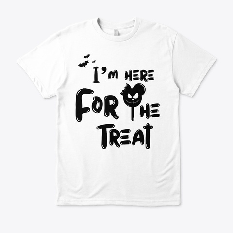 Halloween Fest White T-Shirt Front